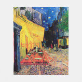 Cafe Terrace in Night, Vincent van Gogh Fleece Deken (Voorkant)