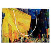 Cafe Terrace in Night, Vincent van Gogh Groot Cadeauzakje (Achterkant)
