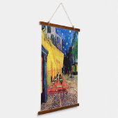 Cafe Terrace in Night, Vincent van Gogh Hangend Wandkleed (Gebogen)