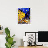 Cafe Terrace in Night Vincent van Gogh Poster (Thuiskantoor)