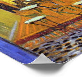 Cafe Terrace in Night Vincent van Gogh Poster (Hoek)