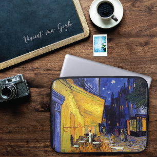 Cafe Terrace Night Vincent van Gogh Laptop Sleeve