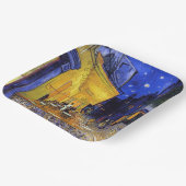 Cafe Terrace Night Vincent van Gogh Papieren Bordje (Gebogen)