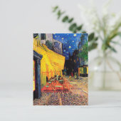 Cafe Terrace Place of Forum Van Gogh Fine Art Briefkaart (Staand voorkant)