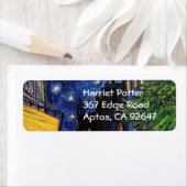 Cafe Terrace Place of Forum Van Gogh Fine Art Etiket (Insitu)