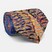 Cafe Terrace Place of Forum Van Gogh Fine Art Stropdas (Opgerold)