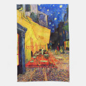 Cafe Terrace Place of Forum Van Gogh Fine Art Theedoek (Verticaal)