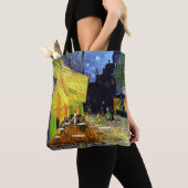 Café Terrace 's nachts van Van Gogh Fine Art Tote Bag (Dichtbij)