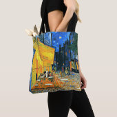 Cafe Terrace schilderij van Vincent van Gogh Tote Bag (Dichtbij)