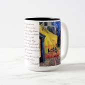 Cafe Terrace Tweekleurige Koffiemok (Voorkant rechts)