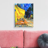 Cafe Terrace van Vincent van Gogh Canvas Afdruk (Insitu (Woonkamer))