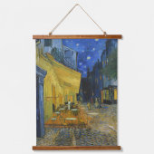 Café Terrace van Vincent Van Gogh Hangend Wandkleed (Voorkant)