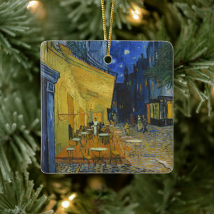 Café Terrace van Vincent Van Gogh Keramisch Ornament