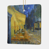Café Terrace van Vincent Van Gogh Keramisch Ornament (Links)
