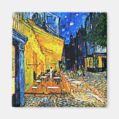 Cafe Terrace van Vincent van Gogh Magneet (Voorkant)