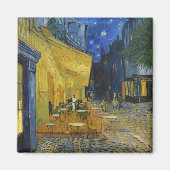 Café Terrace van Vincent Van Gogh Magneet (Voorkant)