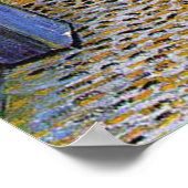 Cafe Terrace van Vincent van Gogh Poster (Hoek)