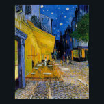 Cafe Terrace van Vincent van Gogh Poster<br><div class="desc">De beroemde "Cafe Terrace on the Place du Forum",  die in 1888 werd geschilderd door Vincent van Gogh. Dit is een uiterst hoog pixelafbeelding dat kolossaal kan gaan,  die duidelijk en waar blijven aan kleuren.</div>