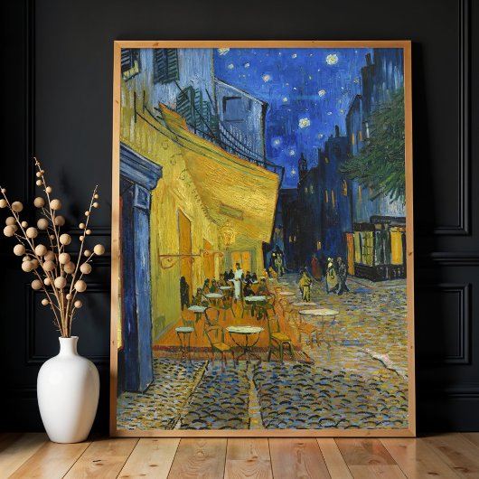 Café Terrace van Vincent Van Gogh Poster