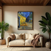 Café Terrace van Vincent Van Gogh Poster