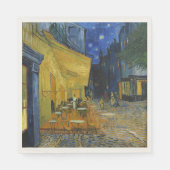 Café Terrace van Vincent Van Gogh Servet (Voorkant)