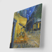 Café Terrace van Vincent Van Gogh Vierkante Klok (Hoek)