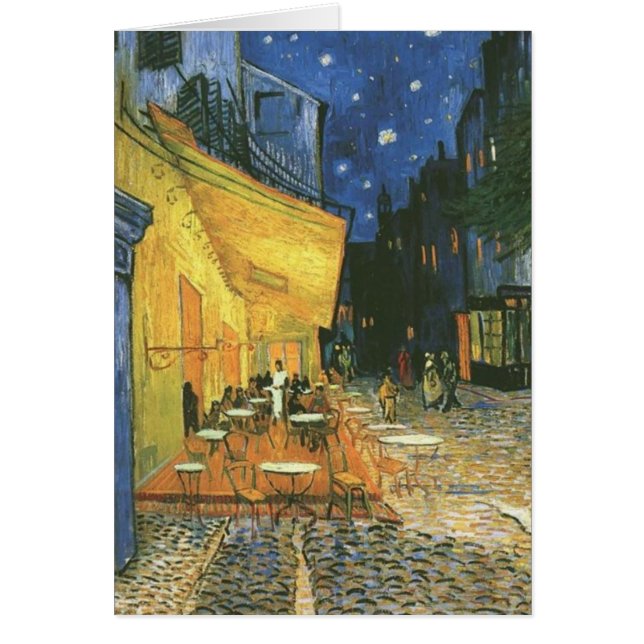 Cafe Terrace - Vincent van Gogh (Voorkant)