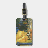 Cafe Terrace - Vincent van Gogh Bagagelabel (Voorkant verticaal)