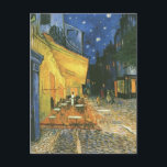 Cafe Terrace - Vincent van Gogh Briefkaart<br><div class="desc">De waarheid is dat de constante studie van Van Gogh alleen maar leidt tot bevestiging en niet tot het creëren van zijn kleurgevoel. Misschien kon de kracht van dit instinct in zijn vroege tijd zelfs niet begrepen worden door de mensen die hem het meest sympathiseren, misschien zelfs niet door zichzelf....</div>