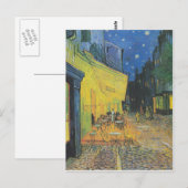 Cafe Terrace - Vincent Van Gogh Briefkaart (Voorkant / Achterkant)