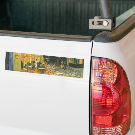 Cafe Terrace - Vincent van Gogh Bumpersticker (Op Truck)