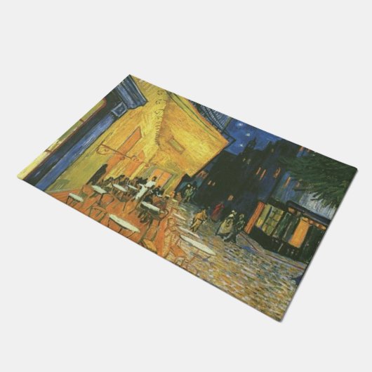 Cafe Terrace - Vincent van Gogh Deurmat (Schuin)