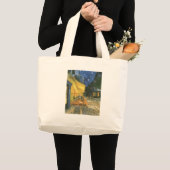 Cafe Terrace - Vincent van Gogh Grote Tote Bag (Voorkant (product))