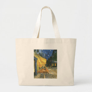 Cafe Terrace - Vincent van Gogh Grote Tote Bag