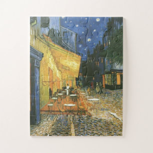 Cafe Terrace - Vincent van Gogh schilderende Art Legpuzzel