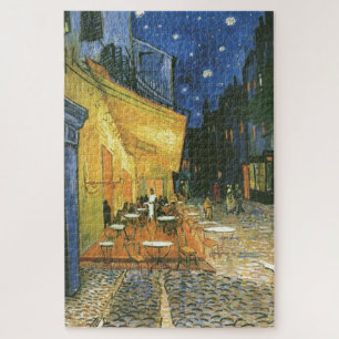Cafe Terrace - Vincent van Gogh schilderende Art Legpuzzel