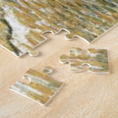 Cafe Terrace - Vincent van Gogh schilderende Art Legpuzzel (Zijkant)