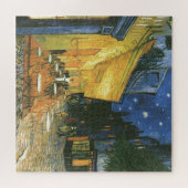 Cafe Terrace - Vincent van Gogh schilderende Art Legpuzzel (Horizontaal)