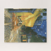 Cafe Terrace - Vincent van Gogh schilderende Art Legpuzzel (Horizontaal)