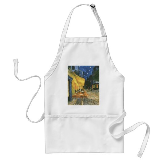 Cafe Terrace - Vincent van Gogh Standaard Schort (Voorkant)