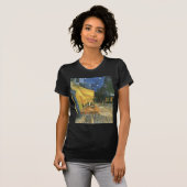 Cafe Terrace - Vincent van Gogh T-shirt (Voorkant volledig)