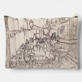 Café Terras bij Nacht, Schets van de Schone Kunste Etui (Achterkant)