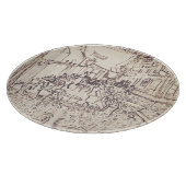 Café Terras bij Nacht, Schets van de Schone Kunste Snijplank (Hoek)