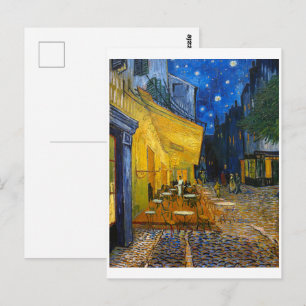 Cafe Terras bij Nacht Van Gogh Briefkaart
