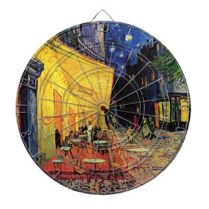 Cafe Terras bij Nacht van Vincent van Gogh Dartbord