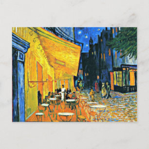 Cafe Terras door Vincent van Gogh, Feestdagenkaart