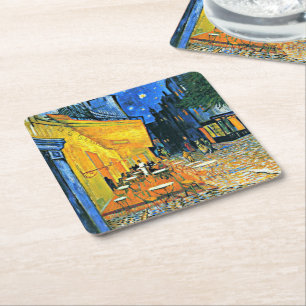 Cafe Terras door Vincent van Gogh, Kartonnen Onderzetters