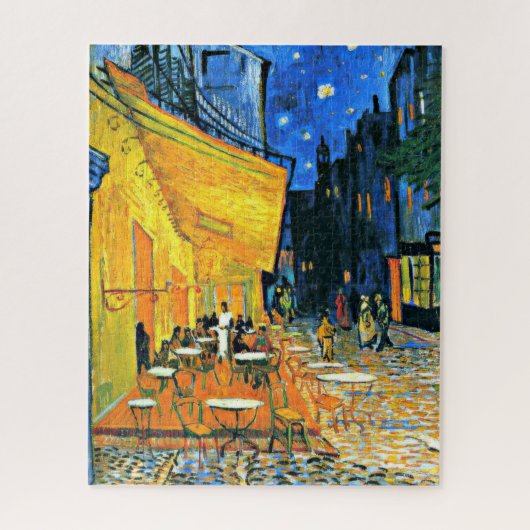Cafe Terras door Vincent van Gogh Legpuzzel (Verticaal)