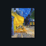 Café Terras / Nacht Café ~ Vincent van Gogh Canvas Afdruk<br><div class="desc">Het alombekende Caféterras aan het Place du Forum of Night Cafe geschilderd in 1888 door Vincent van Gogh. Dit is een extreem hoog pixelbeeld afbeelding dat kolossaal kan worden,  helder en trouw aan kleuren kan blijven.</div>