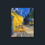 Café Terras / Nacht Café ~ Vincent van Gogh Canvas Afdruk<br><div class="desc">Het alombekende Caféterras aan het Place du Forum of Night Cafe geschilderd in 1888 door Vincent van Gogh. Dit is een extreem hoog pixelbeeld afbeelding dat kolossaal kan worden,  helder en trouw aan kleuren kan blijven.</div>